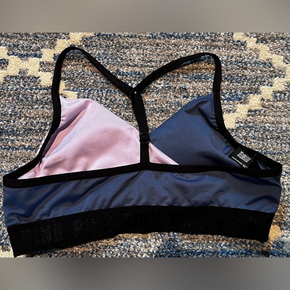 Victoria’s Secret Pink Sport Size M Gym to Swim Sports Bra/Bikini Top - Picture 4 of 5